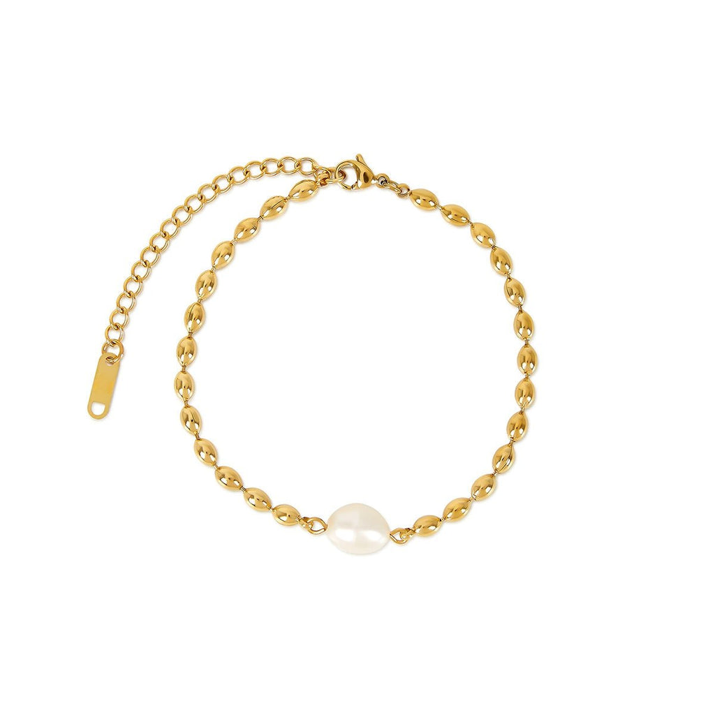 Persia Pearl Bracelet Plated in 18k Gold