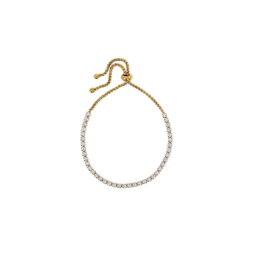 Adjustable Puket Riviera Bracelet Plated in 18k Gold