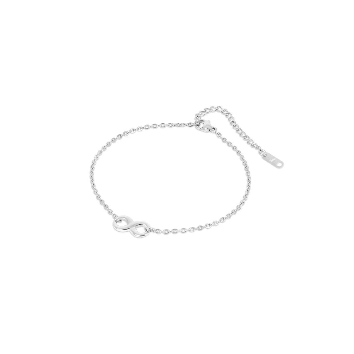 Infinity Anklet - Silver
